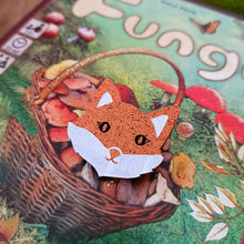 Load image into Gallery viewer, Mini Brooch Fox
