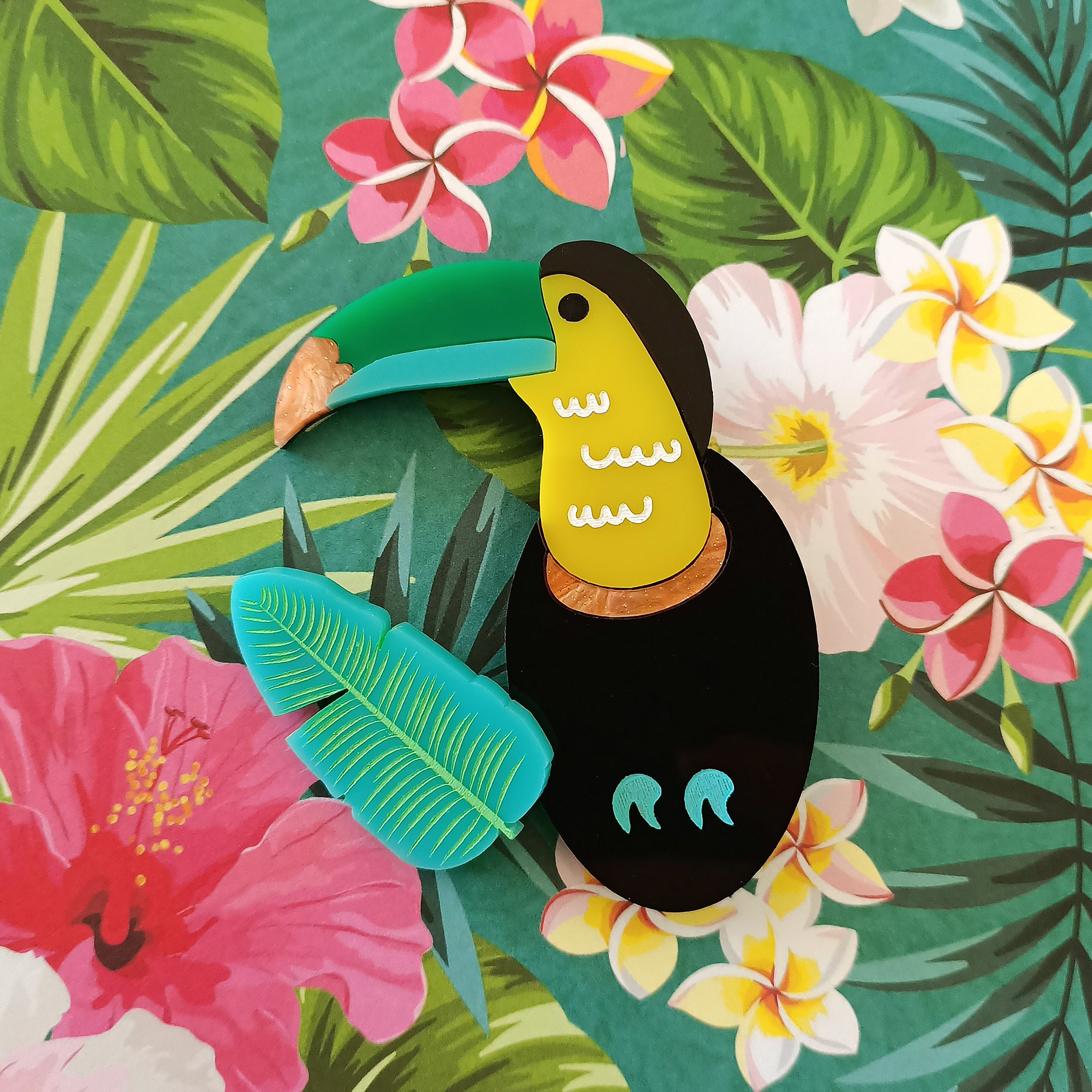 Toucan brooch store